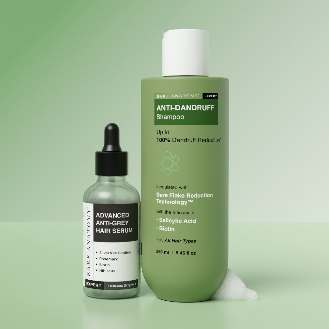 Anti-Grey Serum (50 ml) & Anti-Dandruff Shampoo (250 ml) Combo