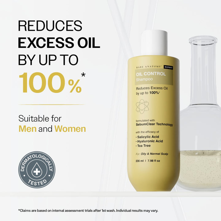 Hair Growth Serum (30 ml) & Oil Control Shampoo (236 ml) Combo