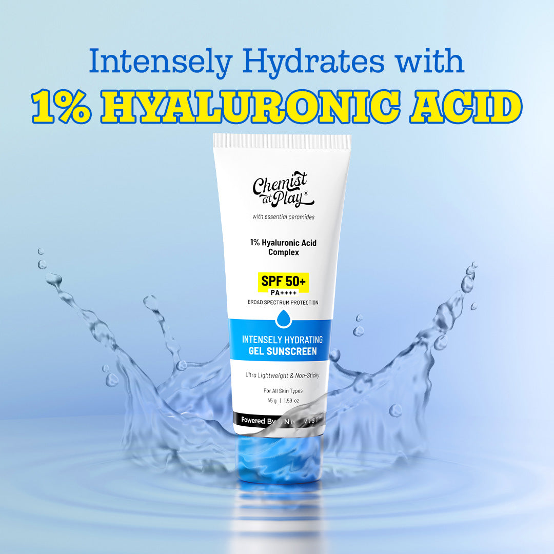 1% Hyaluronic Acid Gel Sunscreen SPF 50+ PA++++