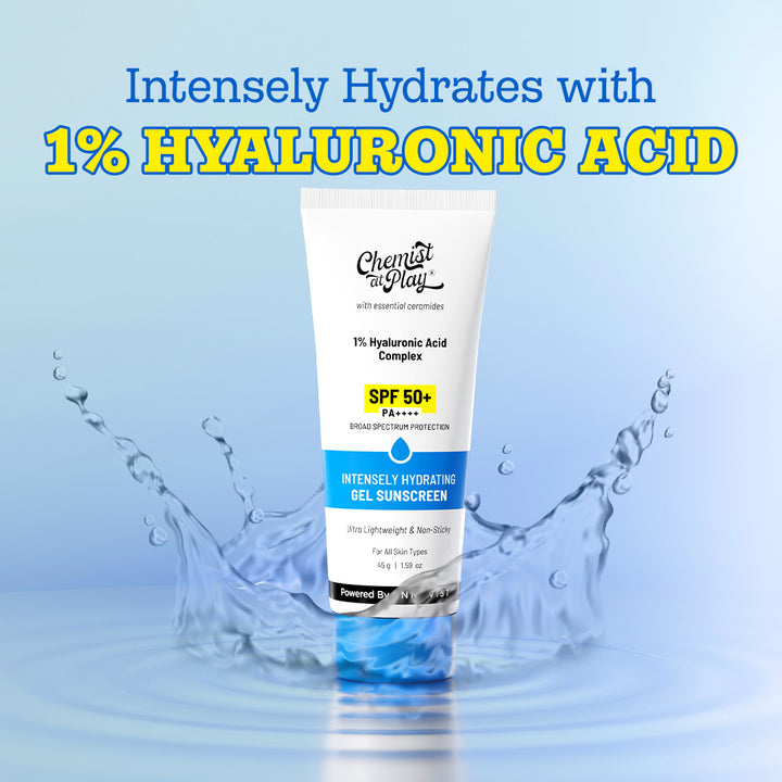 1% Hyaluronic Acid Gel Sunscreen SPF 50+ PA++++