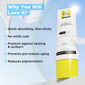 3% Niacinamide Featherlight Fluid Sunscreen| SPF 50+ PA++++| In-Vivo Tested - 45ml | Pack of 2