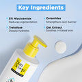 5% Niacinamide Sunscreen Body Lotion| SPF 50+ PA++++ - 200 ml