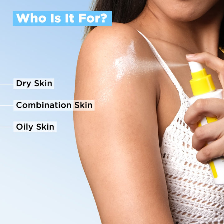 Hydrating Fluid Sunscreen for Face and Body | SPF 60, PA++++ (125ml)