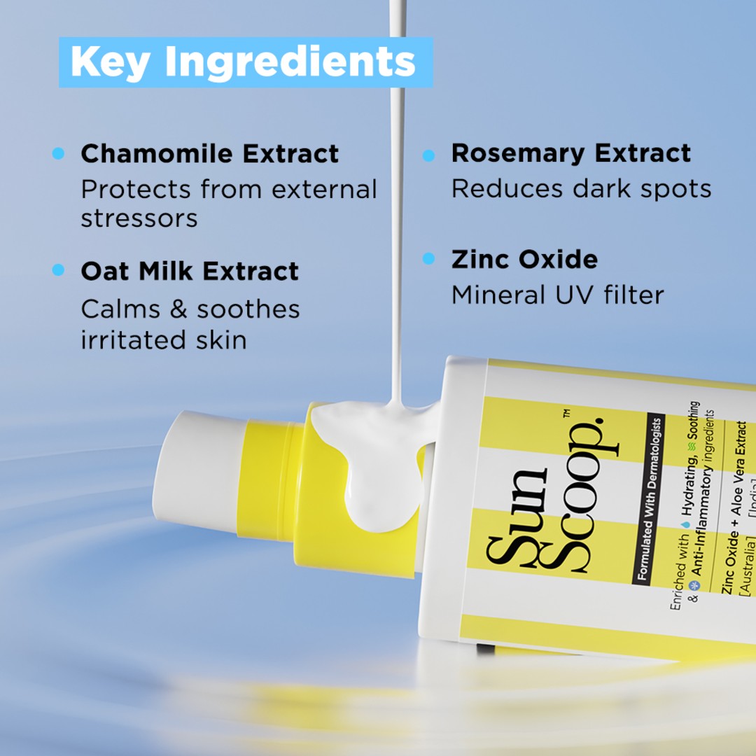 Hydrating Fluid Sunscreen for Face and Body | SPF 60, PA++++ (125ml)