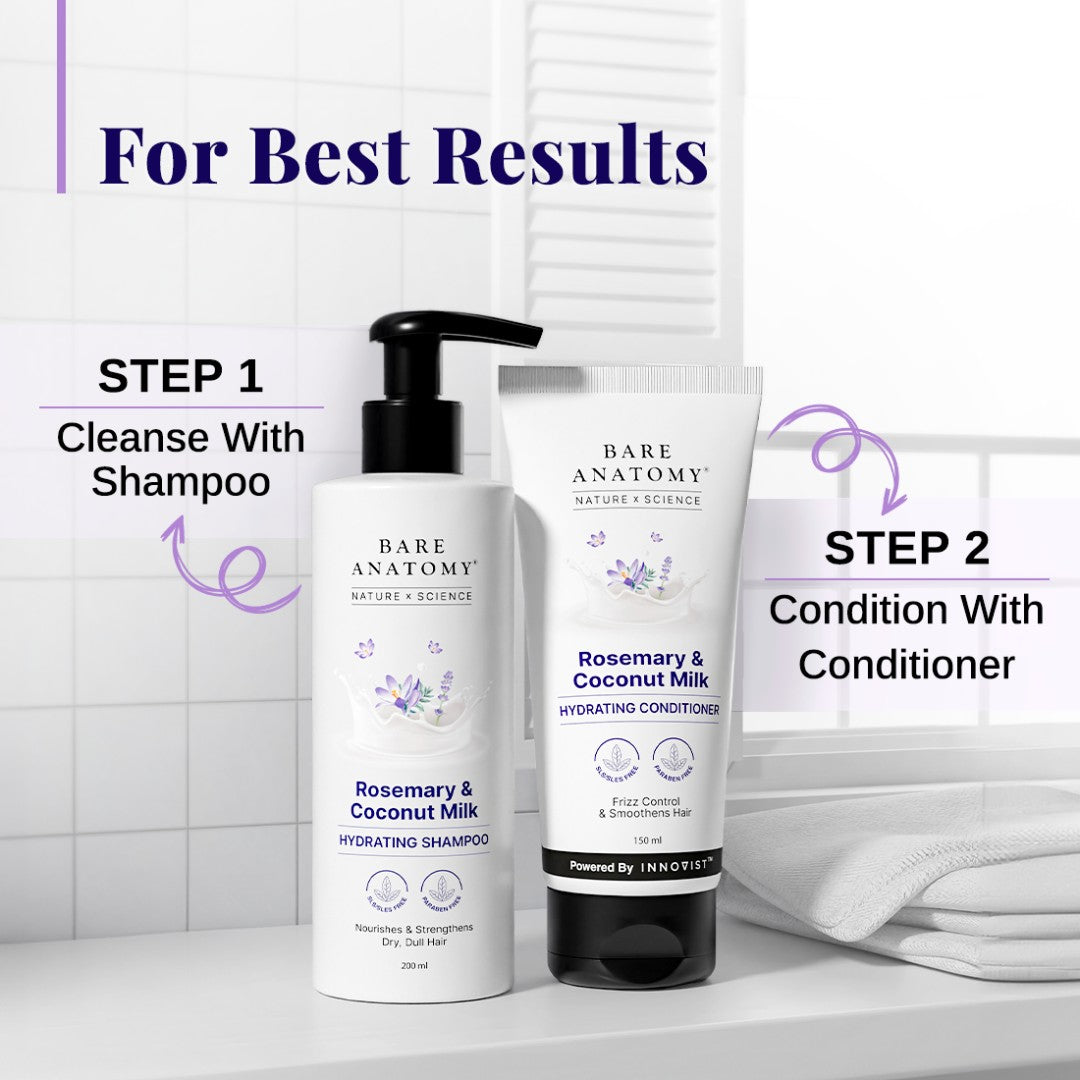 Rosemary & Coconut Milk Hydrating Shampoo & Conditioner Combo
