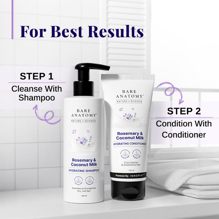 Rosemary & Coconut Milk Hydrating Shampoo & Conditioner Combo