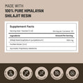 100% Pure Himalayan Shilajit Resin Cards - 30 Cards