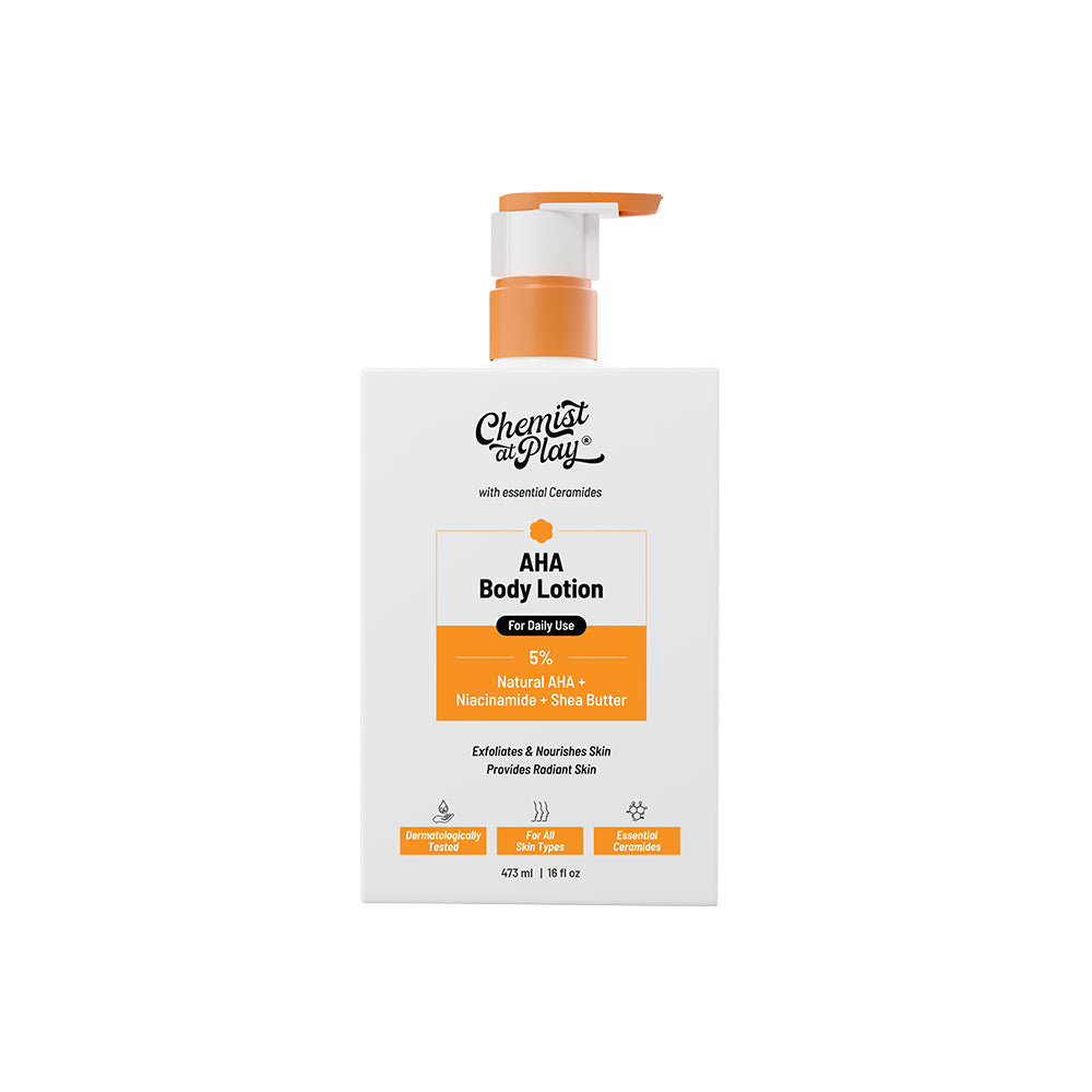 AHA Body Lotion with Niacinamide & Shea Butter - 473ml