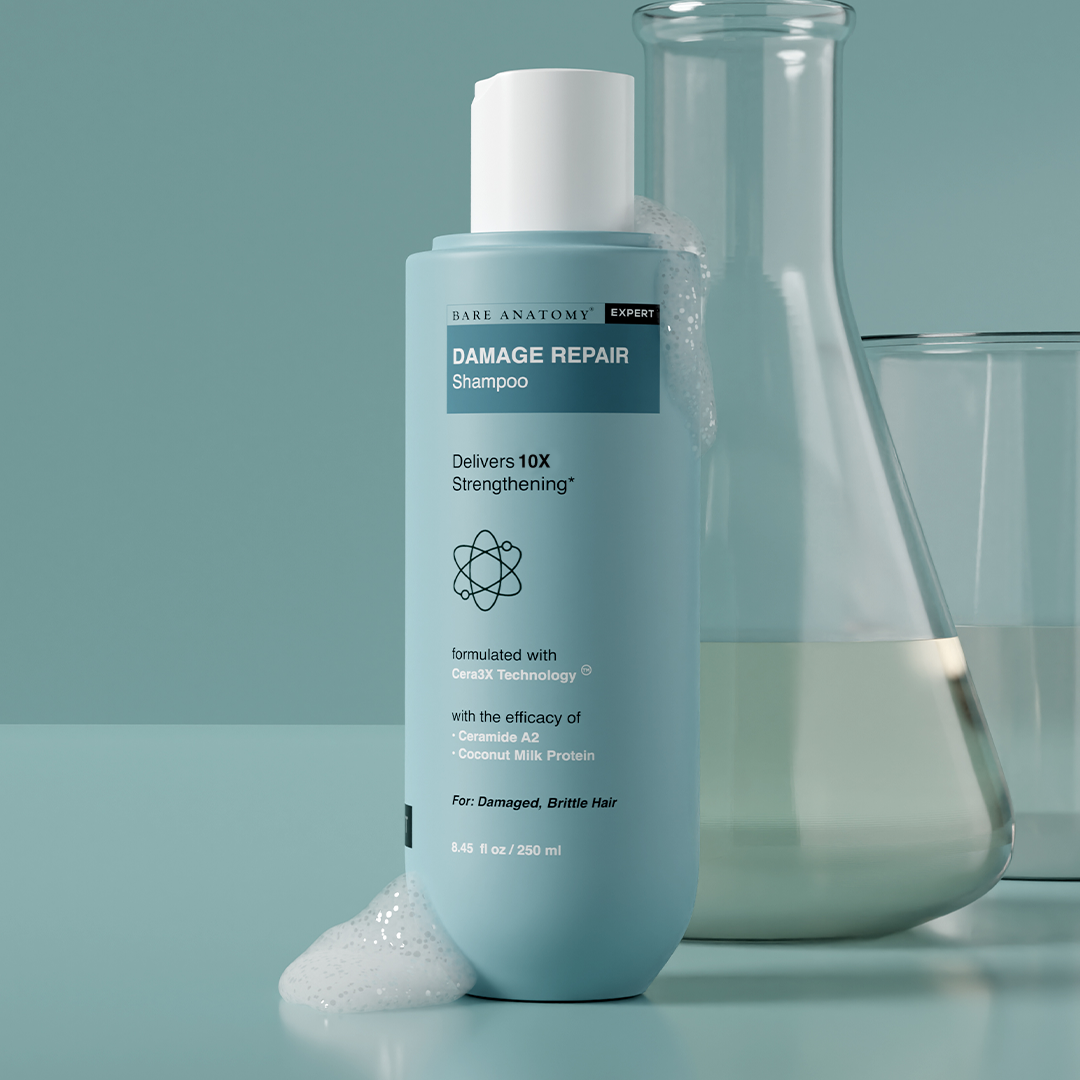 Damage Repair Shampoo for Dry, Brittle & Damaged Hair | Bare Anatomy
