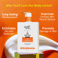 Detan Body Combo (Exfoliating Body Wash - 236 ml + AHA Body Lotion - 236 ml)