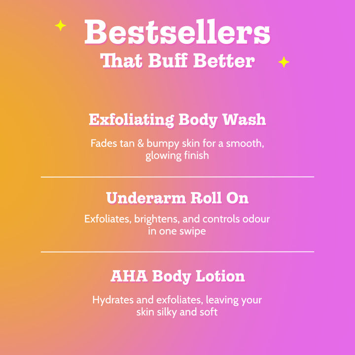 3-Step Body Exfoliating Kit