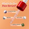 The Clear Skin Duo (2% Salicylic Acid Face Wash - 100 ml | Acne Control Face Serum - 10 ml)