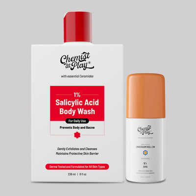 Salicylic Acid Body Wash & Underarm Roll On