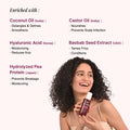 Curl Defining Kit | Shampoo 250 ml, Leave in Conditioner 140 ml & Gel 140 ml