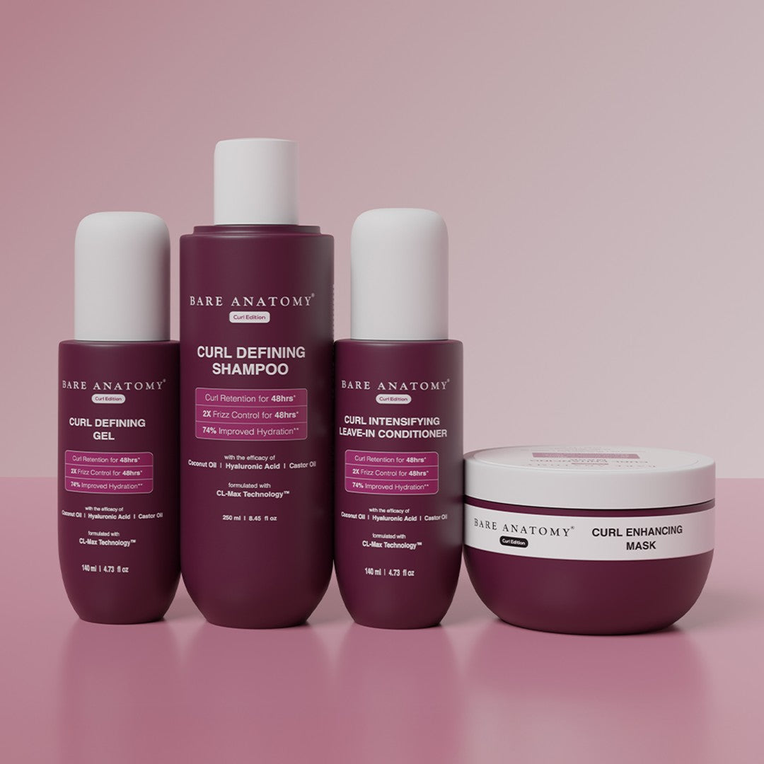 Curl Defining Kit - (Shampoo I Leave-in Conditioner I Mask I Gel)