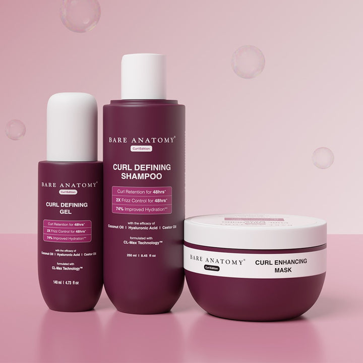 Curl Defining Kit - (Shampoo | Hair Mask | Gel)