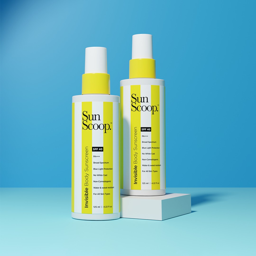 Invisible Sunscreen Spray for Body | SPF 60, PA++++ (125ml)