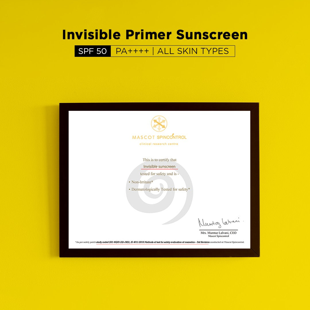 Invisible Primer Sunscreen | SPF 50, PA+++ (45g)