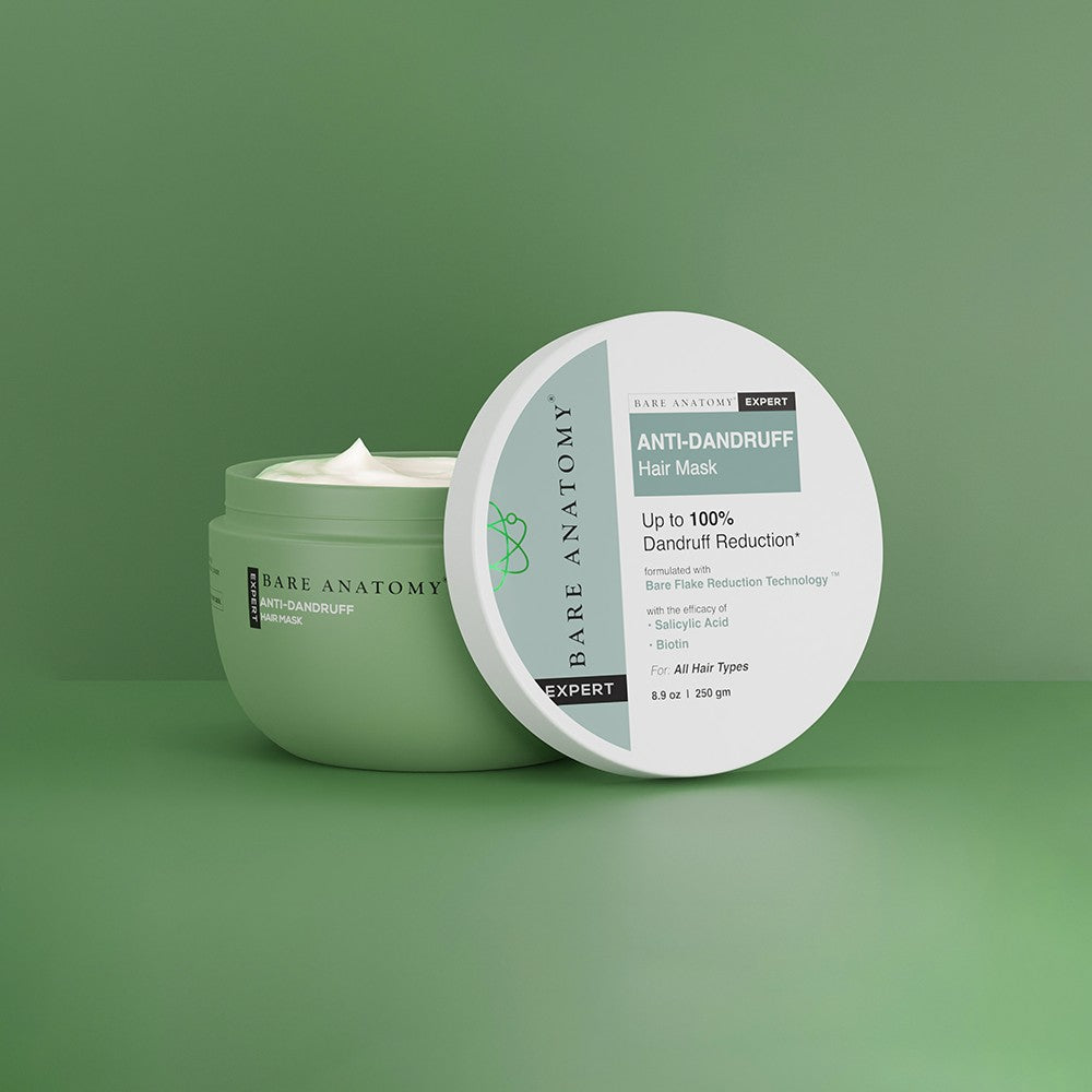 Buy Bare Anatomy Anti-Dandruff Hair Mask Online | BareFlake 