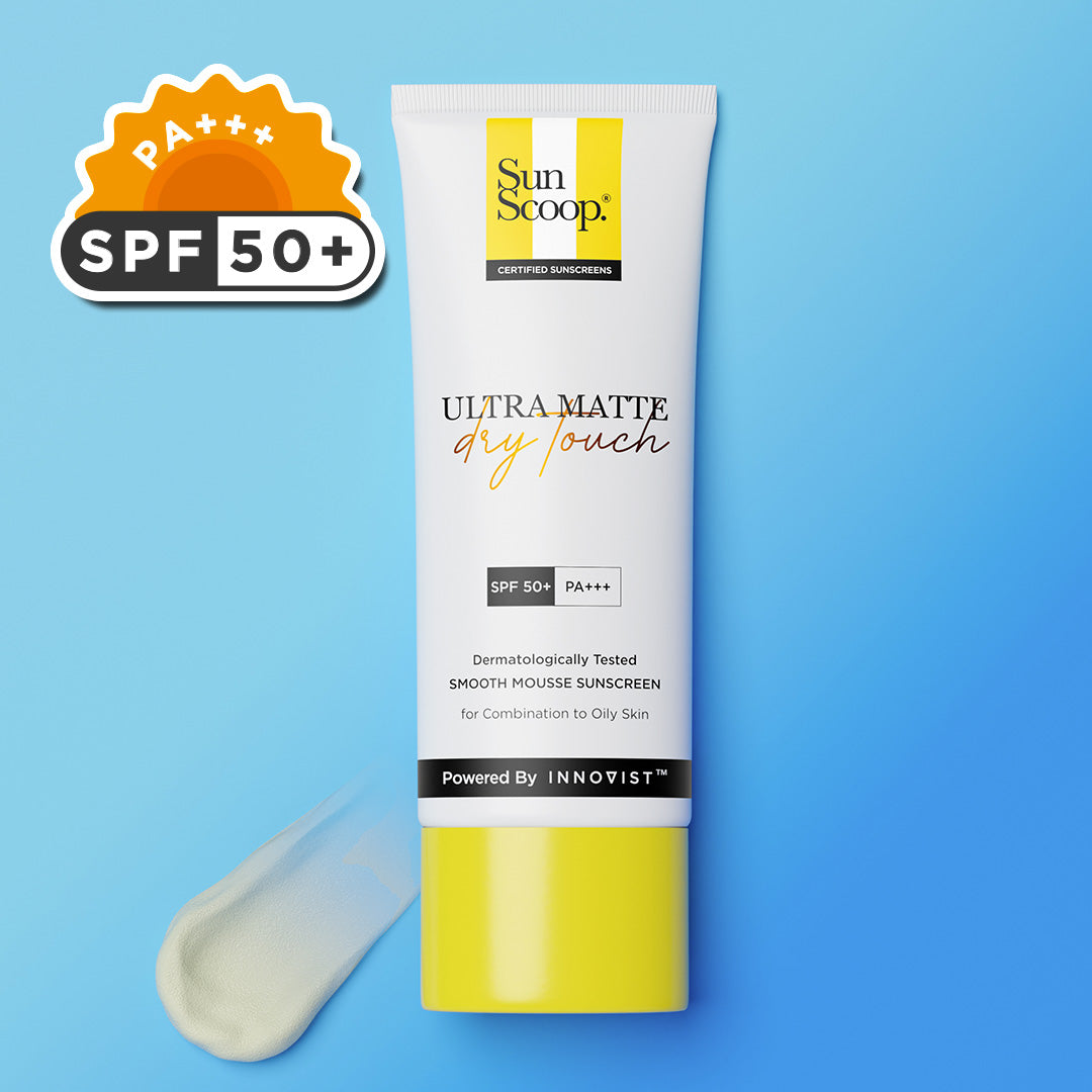 Oil Free Ultra Matte Sunscreen for Oily Skin | SPF 50, PA+++ (45g)