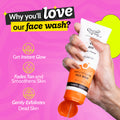 Daily Exfoliating Bestsellers (Gentle Exfoliating Face Scrub - 100 ml | Daily Exfoliating Body Wash - 236 ml | Gentle Exfoliating Face Wash - 100 ml)