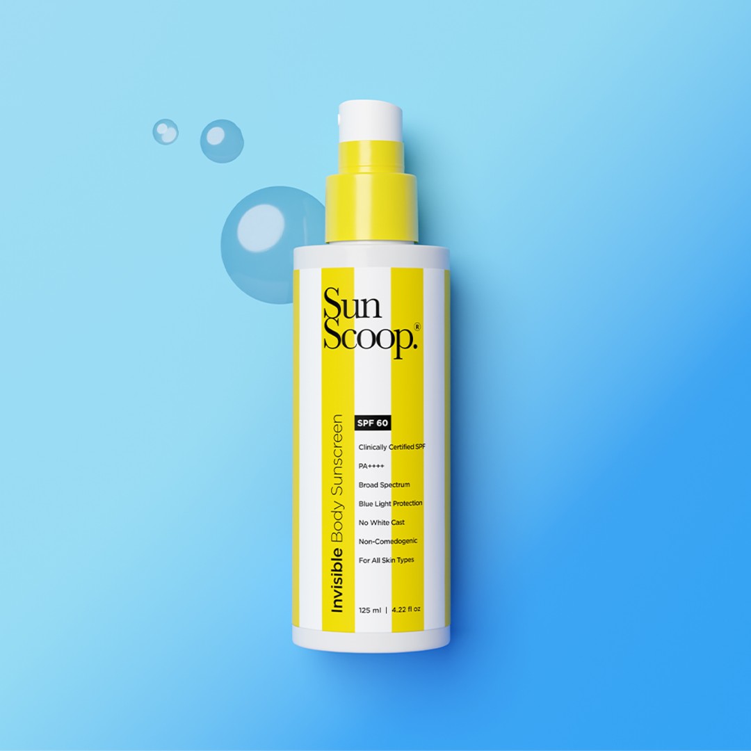 Invisible Sunscreen Spray for Body | SPF 60, PA++++ (125ml)