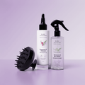 Healthy Scalp & Hair Combo | Rosemary Spray 200 ml, Hair Oil 100 ml & Scalp Massager