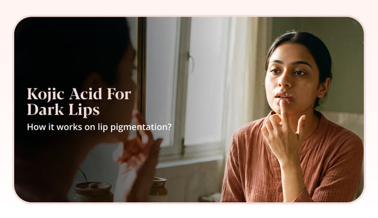Kojic Acid for Dark & Pigmented Lips: Benefits, Uses & Safety