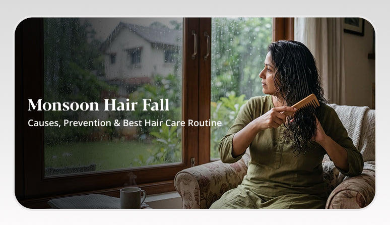 Monsoon hair fall causes, prevention tips and hair care routine for healthy hair