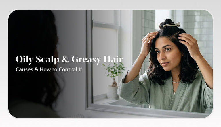 Oily Scalp and Greasy Hair: Causes & Control Tips