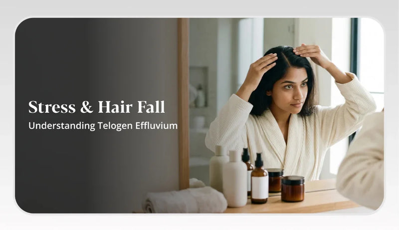 Stress and Hair Fall: Understanding Telogen Effluvium