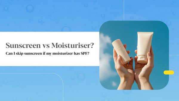 can i skip sunscreen if my moisturizer has spf