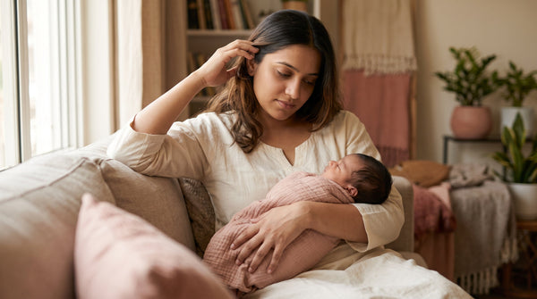 Postpartum Hairfall: Causes, Treatment & Prevention Tips