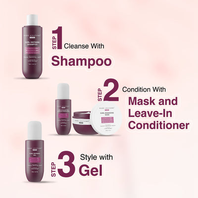 Curl Defining Kit - (Shampoo I Leave-in Conditioner I Mask I Gel)