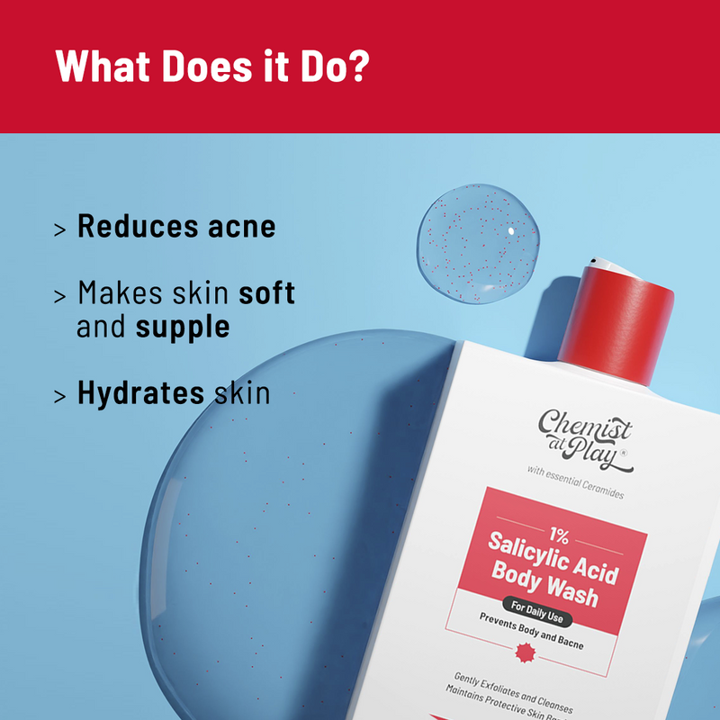 Salicylic Acid Body Wash for Acne Control - 473 ml