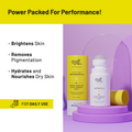 Bright & Smooth Duo (Exfoliating Body Scrub - 75 gm | Neck Knee Elbow Brightening Roll On - 40 ml)