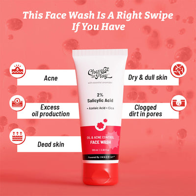 Oil & Acne Control Face wash