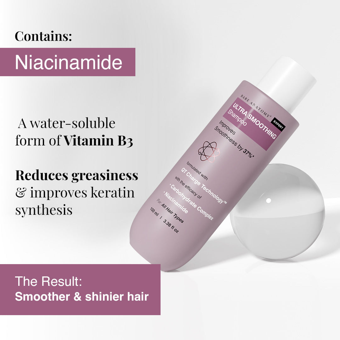 Ultra Smoothing Shampoo for Smooth & Shiny Hair- 100 ml