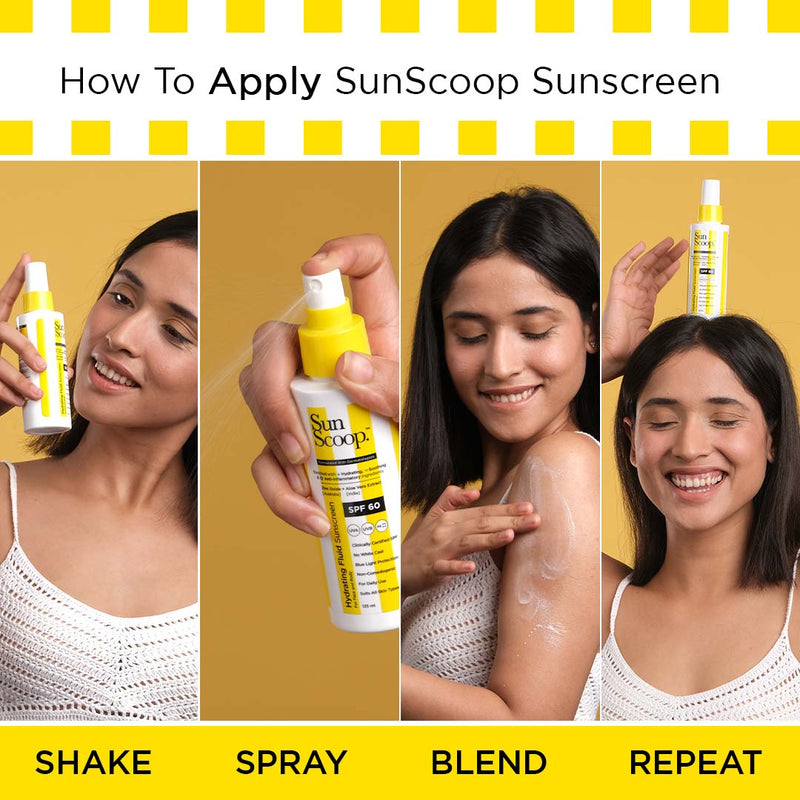 Hydrating Fluid Sunscreen (For Face and Body) | SPF 60 | PA++++