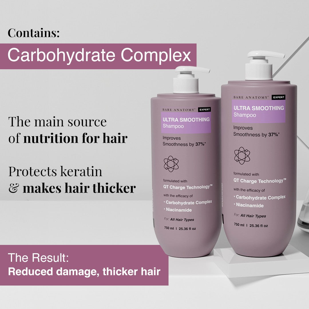 Ultra Smoothing Shampoo for Smooth & Shiny Hair- 750ml