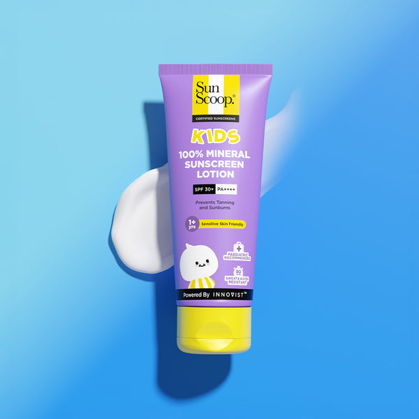 100% Mineral Kids Sunscreen | SPF 30+ PA++++ | 75 ml