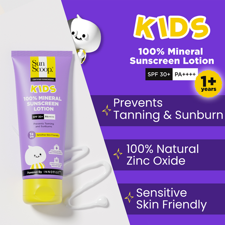 SunScoop Kids Sunscreen | SPF 30+ PA++++ | 75ml