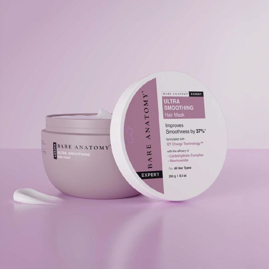 Ultra Smoothing Hair Mask With Shea Butter & Niacinamide- 250 gm