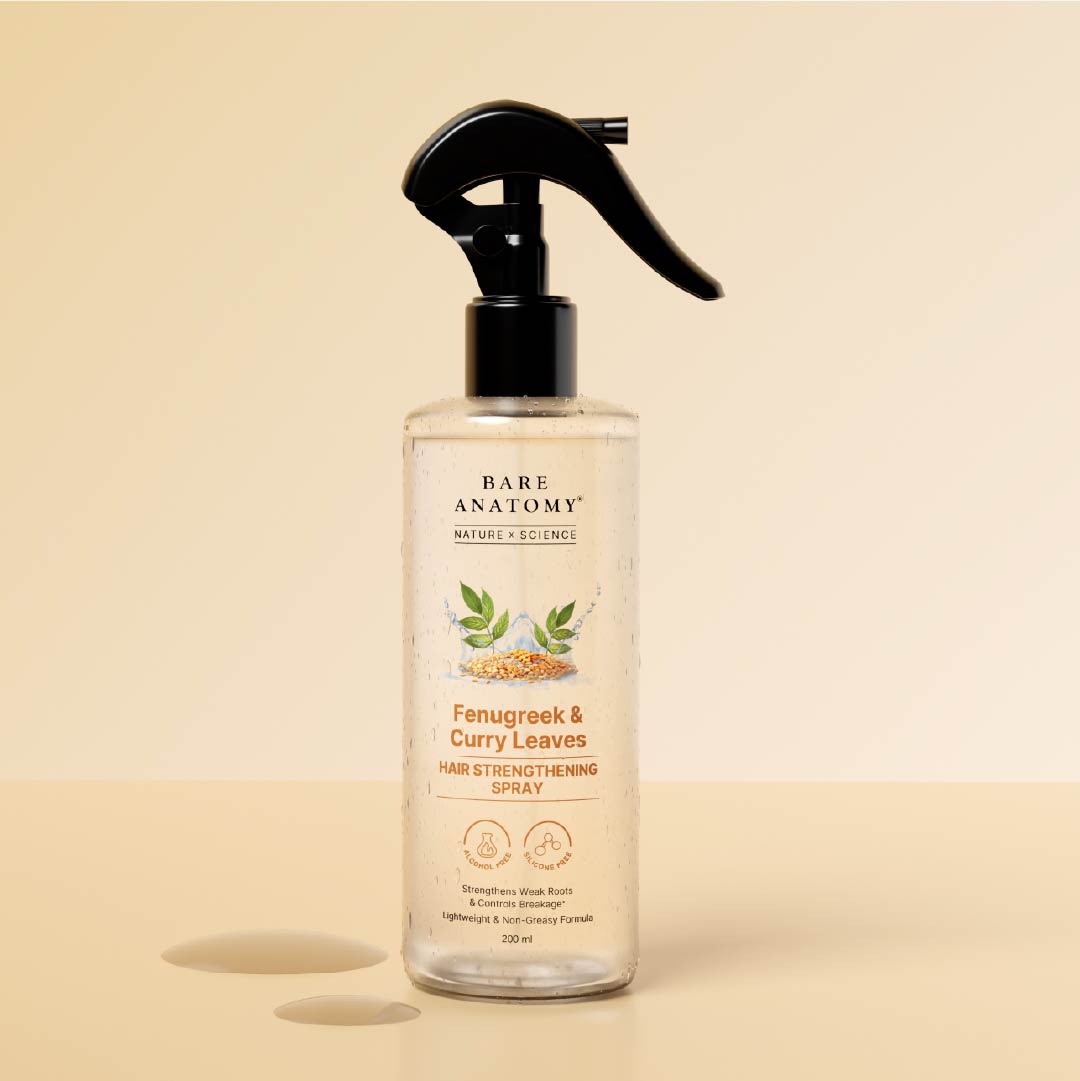 Fenugreek & Curry Leaves Hair Strengthening Spray - 200 ml