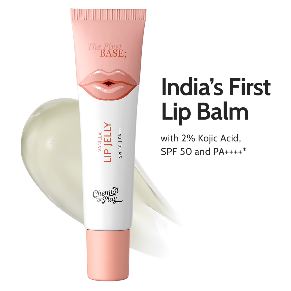 Ceramides + 2% Kojic Acid Lip Balm (Vanilla) | SPF 50, PA++++