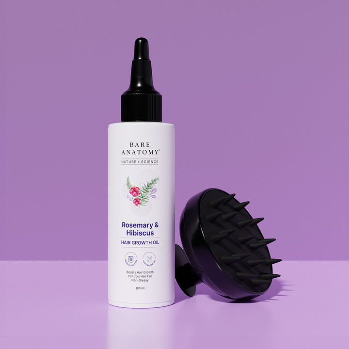 Rosemary Oil & Scalp Massager Hair Growth Combo