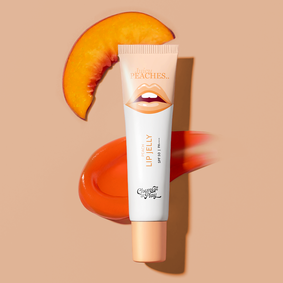 Ceramides + 2% Kojic Acid Tinted Lip Balm (Peach) | SPF 50, PA++++