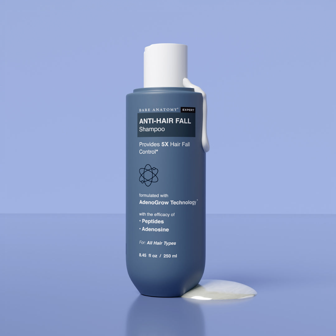 Anti-Hair Fall Shampoo with Adenosine & Peptides | 5X Hairfall Control- 250 ml