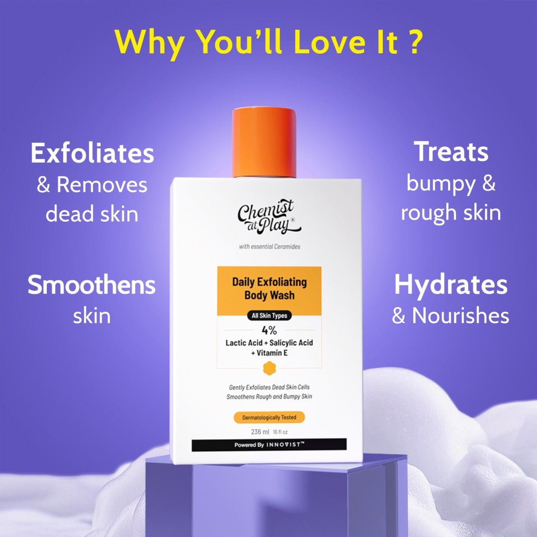 Exfoliating Body Wash 1% Lactic Acid 2% Salicylic Acid 236 ml - Image 2
