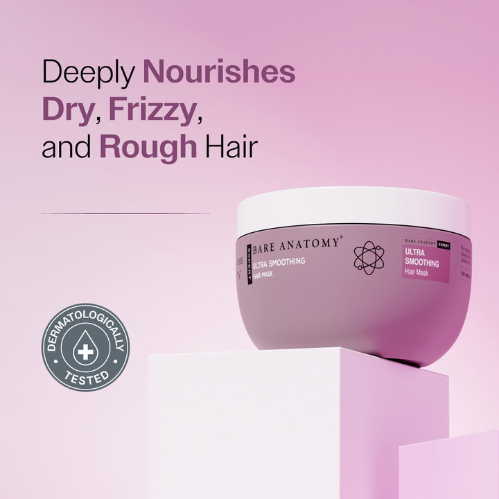 Ultra Smoothing Hair Mask With Shea Butter & Niacinamide- 250 gm